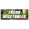 Signmission FRESH VEGETABLES BANNER SIGN produce farm farmer market just picked veg organic B-Fresh Vegetables - alternate 1